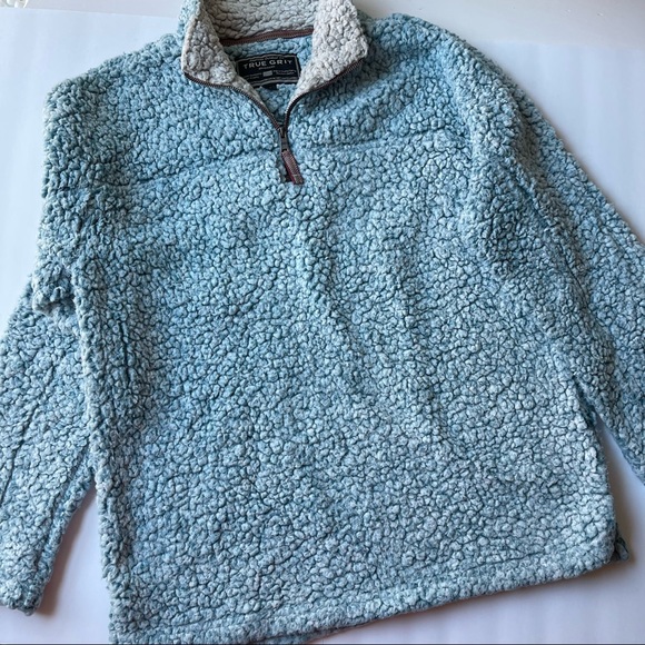 True Grit Sherpa Pullover Jacket - Picture 2 of 12